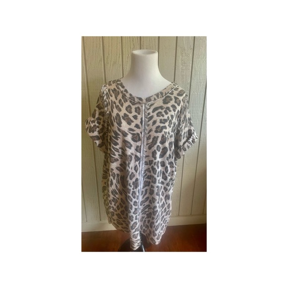 White Birch Cheetah Print Size Large - Picture 1 of 2